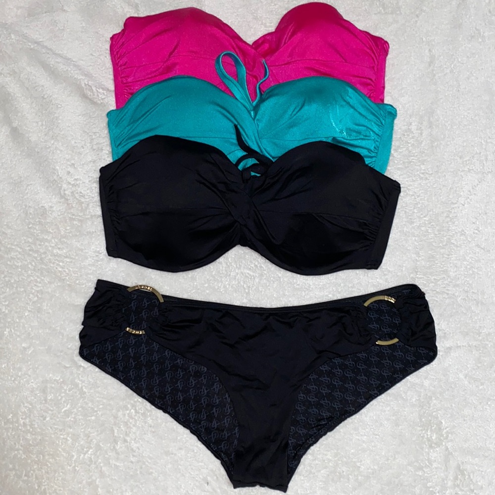 Victoria’s Secret Bikini Tops(36D) and Bottom(L)